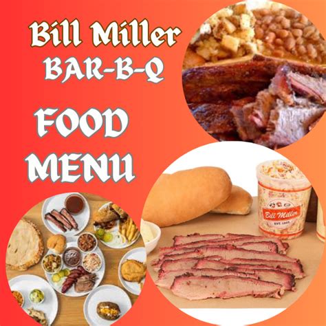 bill miller menu|bill miller's menu near me.